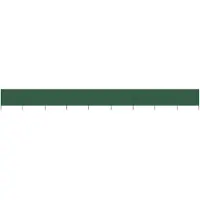 vidaXL Paravent 9 panneaux Tissu 1200 x 80 cm Vert