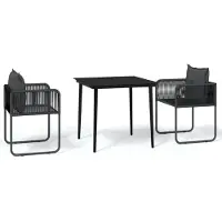 vidaXL Salon de jardin Ensemble de jardin Coin repas