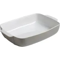 Pyrex Plat à Four Pyrex Signature Rectangle Gris 35 x 25 cm