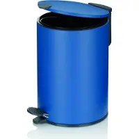 kela Poubelle Mats à pédale 3 litres
