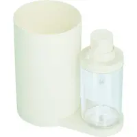 IDesign Distributeur de Savon avec Porte Rouleau iDesign Beige