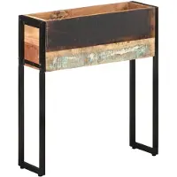 vidaXL Jardinière 60x20x68 cm Bois de récupération massif