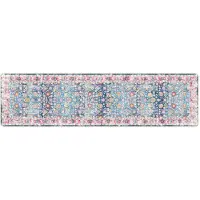 vidaXL Tapis lavable multicolore 80x300 cm antidérapant