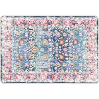 vidaXL Tapis lavable multicolore 160x230 cm antidérapant