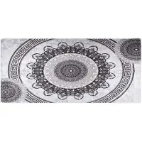 vidaXL Tapis lavable antidérapant 80x300 cm Multicolore