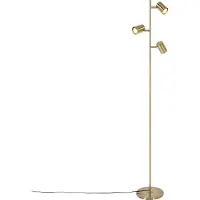 QAZQA Lampadaire moderne bronze 3 lumières - Jeana