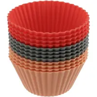 Coppens 4x Muffiförmchen, Moule à gâteau, Multicolore