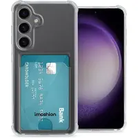 IMoshion Coque silicone avec support de passe Samsung Galaxy S24 - Transparent