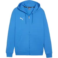 Puma Hommes, Pull-over, teamGOAL Casuals Veste à capuche, Bleu, (M)