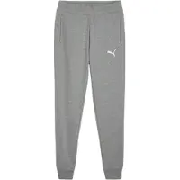Puma Pantalon de sport 'Team Goal' gris chiné / blanc