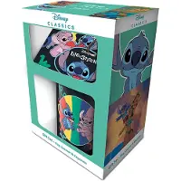 Paladone Jeu Evseas Et Keyer Tu Es Mon Ensemble Préféré De Dessous De Verre Et Porte-clés Lilo &amp; Stitch