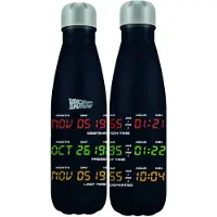 Half Moon Bay Back To The Future Metal Bottle Times 500ml Clair