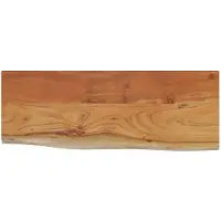 vidaXL Étagère murale rectangulaire massif acacia bordure assortie