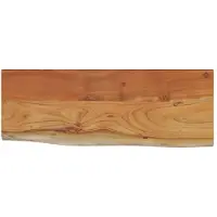 vidaXL Étagère murale rectangulaire massif acacia bordure assortie