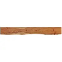 vidaXL Étagère murale rectangulaire massif acacia bordure assortie