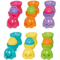 Tomy Stackable Eggs Rose Enfants
