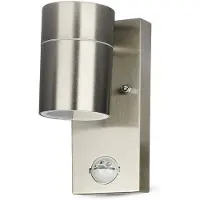 V-TAC Applique murale extérieure avec détecteur 1xGU10/35W/230V IP44