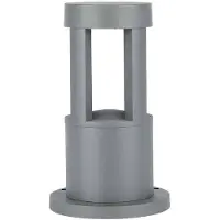 V-TAC LED Bollard Light - IP65 Waterproof - Gris - 10W - 1000 Lumens - 3000K - 25CM