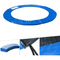 Arebos Coussin De Protection Des Ressorts Pour Trampoline 487cm Bleu