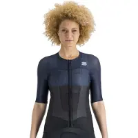 Sportful Pro Short Sleeve Jersey Noir L Femme
