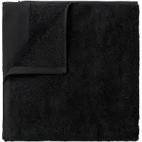 Blomus Serviette de Toilette Blomus Riva Black (50 x 100 cm)