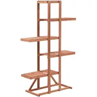 vidaXL Support pour plantes en bois de cèdre 86x36x139 cm