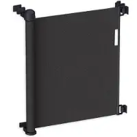 Goliving Barrière sécurité escalier , Barriere intérieure - Barrière pour enfants, 10 à 150 cm de large, Grillage, Noir