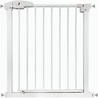 Goliving Barrière de sécurité enfant - - Fixation par pression - Metal - 78 à 93 cm - Blanc
