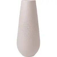 Villeroy & Boch Manufacture Collier beige Vase Carré haut