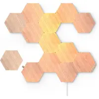 Nanoleaf Elements Wood Look Hexagons Kit de Démarrage Lot de 13