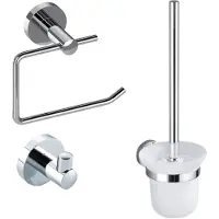 FortiFura Calvi Ensemble WC 3 pièces Chrome SW639922 SW639924 SW639923