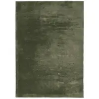 vidaXL Tapis HUARTE à poils courts doux lavable vert forêt 200x280 cm