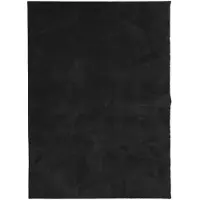 vidaXL Tapis HUARTE à poils courts doux et lavable noir 160x230 cm