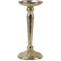 Mars & More - Bougeoir « Champagne » (doré, 22 cm)