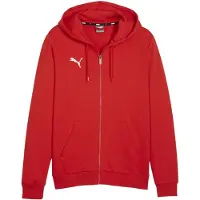 Puma Hommes, Pull-over, teamGOAL Casuals Veste à capuche, Rouge, (L)