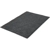 Kleine wolke Tapis de bain Kansas 60x90 cm Gris anthracite