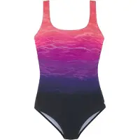 LASCANA Maillot de bain bleu foncé / violet / rose / rose néon