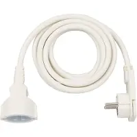 Brennenstuhl Rallonge en Plastique 3 m Blanc
