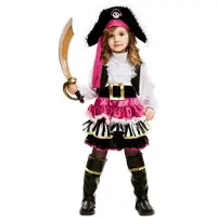MOM Little Pirate Girl Costume Rose 12-24 Months Enfants