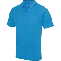 Just Cool JC040 | Cool Sport Poloshirt - Couleur : Sapphire Blue - Taille : XXL
