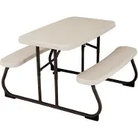 Lifetime 82.5x90x53.5 Cm Picnic Table Beige
