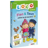 Uitgeverij Zwijsen België Loco bambino pakket Fien &amp; Teun op de boerderij - Anet Van De Vorst