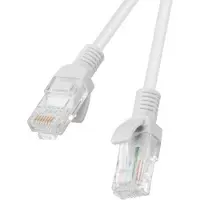 Lanberg PCU5-10CC-0100-S PATCHKABEL CAT.5E UTP 1M GRAU FLUKE ZERTIFIKAT