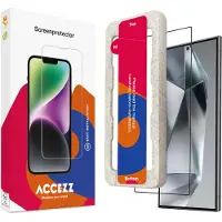 Accezz Protection d'écran en verre trempé avec applicateur Samsung Galaxy S24 Ultra