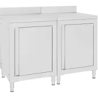 vidaXL Armoire de travail 120x60x96 cm acier inoxydable