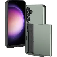 IMoshion Coque arrière avec porte-cartes Samsung Galaxy S24 - Vert foncé