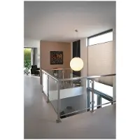 SLV Rotoball 165400 Pendant light Energy-saving bulb E-27 60 W White