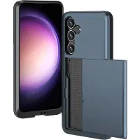 IMoshion Coque arrière avec porte-cartes Samsung Galaxy S24 - Bleu foncé