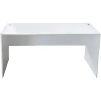 VVD Bureau - VVD - table pour ordinateur portable - 140 cm de large et 50 cm de profondeur - blanc