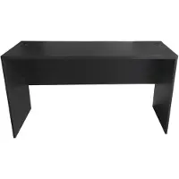 Vdd Bureau - Meuble informatique - 140 cm de large et 50 cm de profondeur - Noir